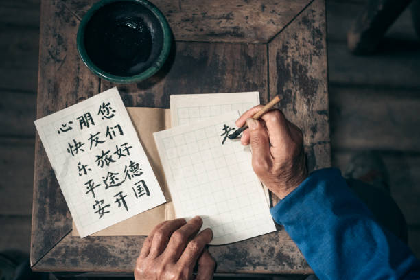 Notebook and study materials for learning Mandarin phrases